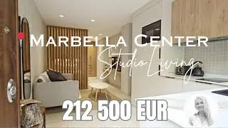 SMALL SPACE, BIG STYLE - take a tour of this studio apartment in Marbella [SPAIN]