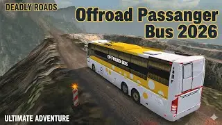 Offroad Passenger bus 2026 | khatarnaak hill drive  game | Android games 📱 Wolf Rost 88