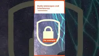 radio telescopes and interference  #shorts
