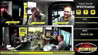 Colin Dunlap regaled listeners with a story about his gonads!
