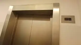 Elite traction glass elevator at the London Transportation Museum (London, UK)