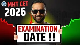 EXAMINATION DATES !! | MHT CET 2026 | Pradeep Giri Sir