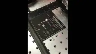 Lasergraveren aluminium type plaatje