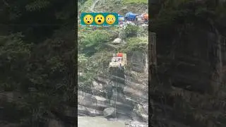 Heavy vehicles transport with ropeways #ropeway #civilengineering #truckdriver #hills #construction