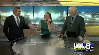 Live TV wardrobe malfunction