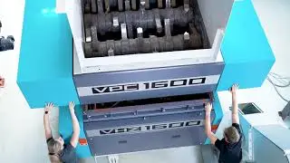 Vecoplan Pallet Crusher VPC - Vorbrecher f&uuml;r gro&szlig;volumige und sperrige Holzbauteile