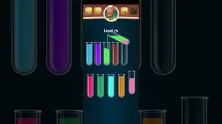 color sort puzzle water game level 76-77