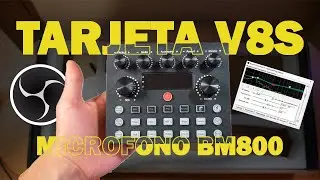 🎤NO COMPRES LA TARJETA DE AUDIO V8s Y EL BM800 SIN ANTES VER ESTE VIDEO | REVIEW UNBOXING | Yayoomp