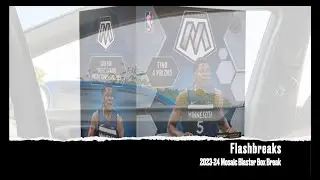 Flashbreaks: 2023-24 Panini Mosaic Blaster Box Break (Wemby Mojo?)