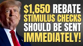 $1,650 Stimulus Checks IMMEDIATELY For THESE Americans