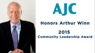 American Jewish Committee's Community Leadership Award - Arthur Winn