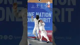 Fencing Epee Men's, 37th National Game's Goa 2023. #fencing #fencer #epee #shorts #viral #trending