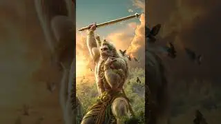 Hanuman Ji 8K Cinematic Scene | Hyper Realistic Sumeru Parvat Carrying | Divine Visuals