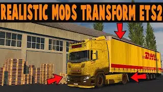 TOP BEST REALISTICS MODS TRANFORM ETS2 1.47 2023