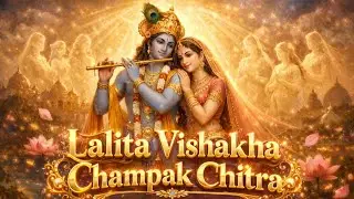 Lalita Vishakha Champak Chitra | Jai Jai Radhavallabh Shri Harivansh | Radha Krishna Bhajan
