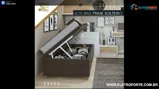 Base Cama B&aacute;u Box de Casal e Solteiro - Eletroforte M&oacute;veis #shorts