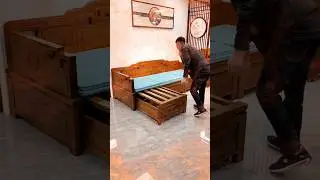 Luna fell off the bed 🛏️ llCarriage House wooden artist ll #cartoon #shortvideoshorts