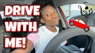 DRIVE WITH ME! 💕 | CHIT-CHAT | R&B SONGS | MY EVERYDAY CAR RIDE 😂