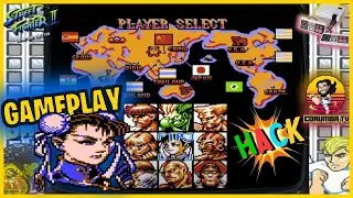 Street Fighter II Champion Edition DELUXE - Chun Li - GamePlay #NES ストリートファイターII  #ハック #sf2ce #hack