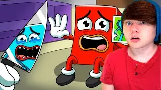 DIAMOND is NOT a MONSTER!? (Cartoon Animation) @GameToonsPlus REACTION !