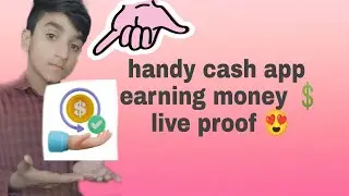 handy cash app earning money 🤑 live proof #earningapp #trendingvideo