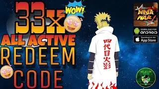Ninja War(Private Server) 33 ALL ACTIVE Redeem Code 🎁 Rise of Hokage: Glory/Ninja Chronicles iOS/ApK