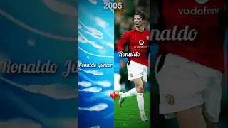 From 2005 to 2025 🔥 | Cristiano Ronaldo & Ronaldo Jr &mdash; A Legacy of Greatness 👑⚽ #viralshorts #shorts