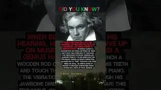 When Beethoven lost his hearing,