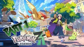 Gilded Siren plays Pok&eacute;mon Legends Z-A! (part 1)