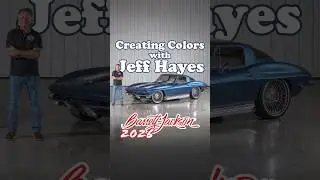 How Jeff Hayes Creates Show-Stopping Corvette Colors 🔥 #classiccars