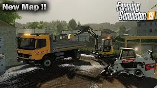 NEW MAP FOR PUBLIC WORKS || PUBLIC WORKS ON MA PETITE VILLE || FARMING SIMULATOR 19