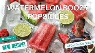 WATERMELON BOOZY POPSICLES 🍉