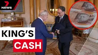 First run of King Charles banknotes to be released in England | 7 News Australia