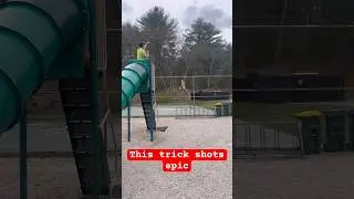 Crazy Basketball Trick Shot #viral #basketball