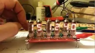 Numitron Tube Clock