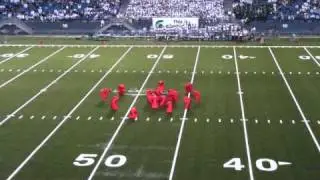Ferris Dance Team Silly Sack Performance At State Football 2009 Halftime