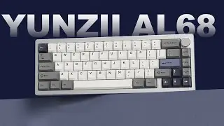 Распаковка клавиатуры YUNZII AL68 QMK/VIA