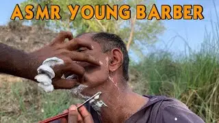 Asmr Relaxing Hard Beard Shaving, with Barber is 100 Years Old! [Troll Asmr]
