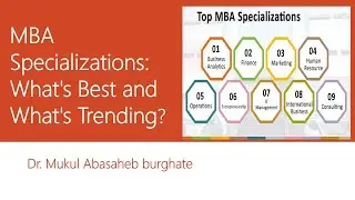 MBA Specializations: What's Best and What's Trending? #MBASpecializations