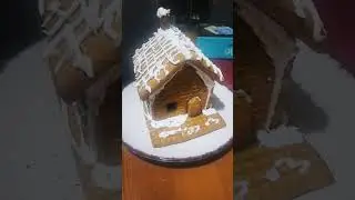 Делаем пряничный домик #christmas #merrychristmas #gingerbread