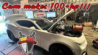 Add 100+HP with just a cam swap!!! 6th Gen Camaro ZL1 gets Pray Performance treatment.