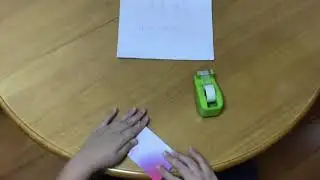 How to make a paper gyroscope