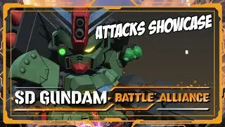SD Gundam Battle Alliance - Command Gundam Attacks Showcase