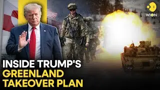 Trump To Take Over Greenland LIVE: Trump Frames Greenland as Essential to US National Defence | WION