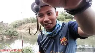 Mancing garong kail mata tiga tanpa umpan dapat ikan mujair part 1
