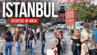 ISTANBUL, Turkey 🇹🇷 This Area Never Sleeps | 4K Walking Tour