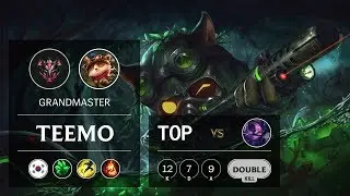 Teemo Top vs Kennen - KR Grandmaster Patch 9.11