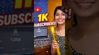 1k subscribers celebration at home🎉 #1ksubscribers#celebration#shorts#dream#1k#happy#like#ytshorts