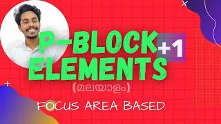 P BLOCK ELEMENTS || PLUSONE CHEMISTRY || FOCUS AREA BASED CLASS || UNIT 11