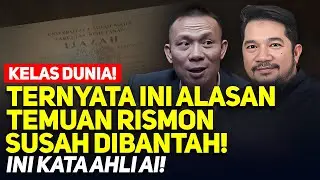 KELAS DUNIA! TERNYATA INI ALASAN TEMUAN RISMON SUSAH DIBANTAH! INI KATA AHLI AI!